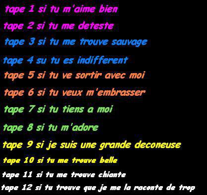+++++++je sui coi pour vous+++++++++++++++++